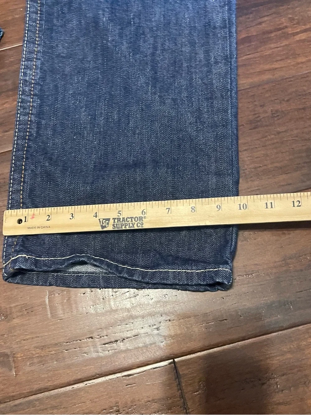Ariat Men's Bootcut Jeans in Dark Blue Denim